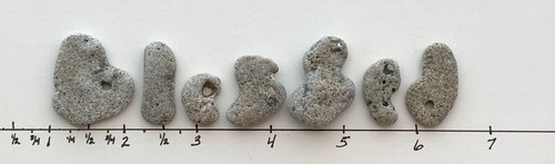 Natürliche Buchstabenform "GESEGNET" Strand Hag Steine Wort Felsen Kiesel Kunst/Handwerk USA - Bild 4 von 12