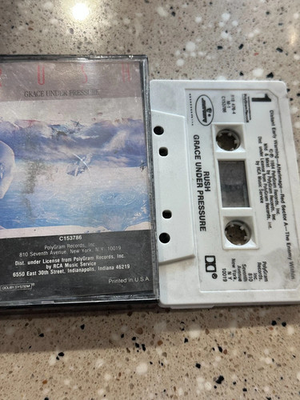 #ad Rush – Grace Under Pressure Cassette Tape Rock Progressive 1984 $7.99