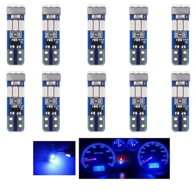 T5 LED W3W Ampoules,Ampoule à LED 2721 27 37 286 PC74,12V 300LM 0.6W 9SMD 3014 - Photo 1/4