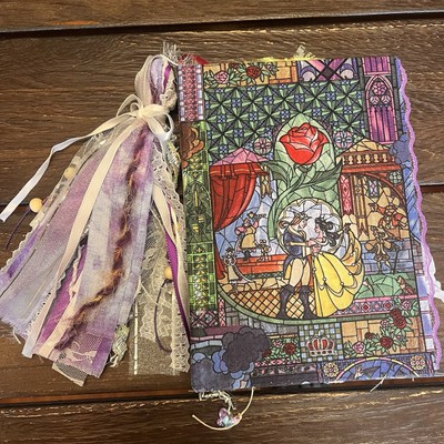Fairytale Junk Journal Hardcover Decorated 3 Signatures Prince Princess Magical