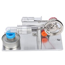 T Type Fan Stirling Engine Miniature Hot Air Power Generator Physics 