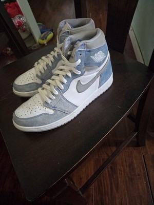 Nike Air Jordan 1 Retro High OG Hyper Royal Men's High-Top Sneakers White/Blue