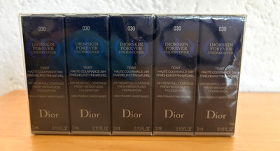 Diorskin Forever Undercover 030 Foundation (Teint haute couvrance 24 h)10 x 3 ml