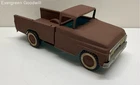 Vintage Tonka Pickup Truck Toy Brown 14" Long
