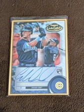 2022 GOLD LABEL FRAMED ROOKIE AUTO GREG DEICHMANN CUBS