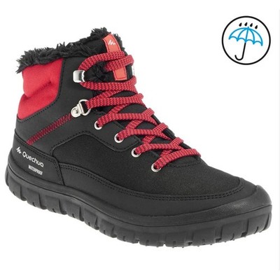 Quechua Decathlon Warm Waterproof Mid-Top Hiking Shoes