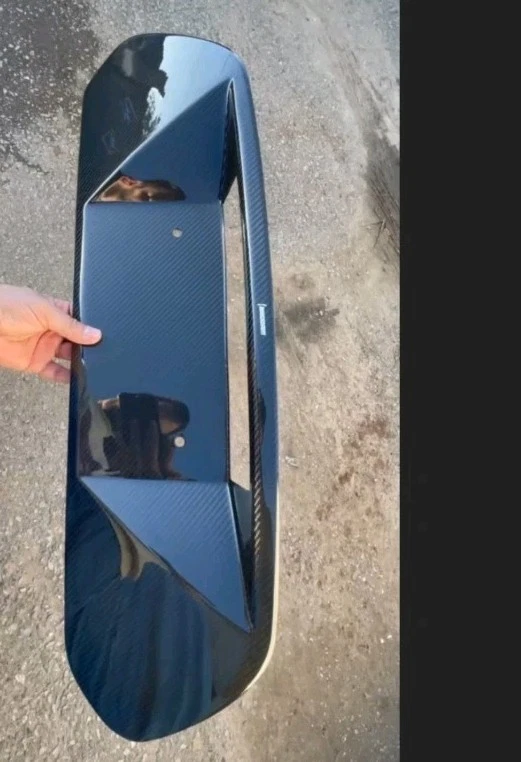 US License Plate for Mercedes Benz AMG GT 2016-2024 Coupe CarbonFiber - Изображение 2 из 4