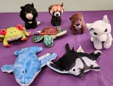 2018 NAT GEO MINI MANTA RAY WHALE FROG SEA TURTLE BEAR RED PANDA OTTER FOX