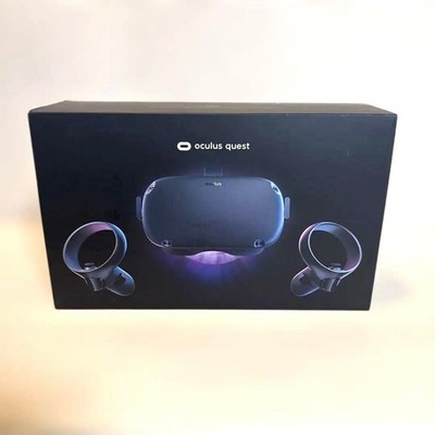 Meta Oculus Quest 1 All-in-One VR Headset 64GB Black 2 Controllers w/Box Tested