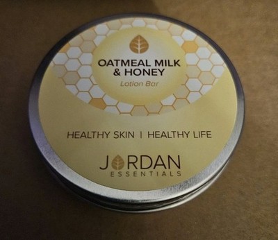 Jordan Essentials Oatmeal Milk & Honey Lotion Bar 1.5 Oz NEW, Sealed 
