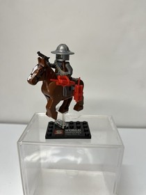 🔥LEGO Movie Minifigure Sheriff Not-A-Robot w/ Horse, Saddle, Gun, Ammo, & 🧨🔥