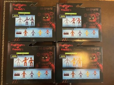 FNAF Five Nights At Freddys Jazwares Bonnie Freddy Chica Foxy Endo