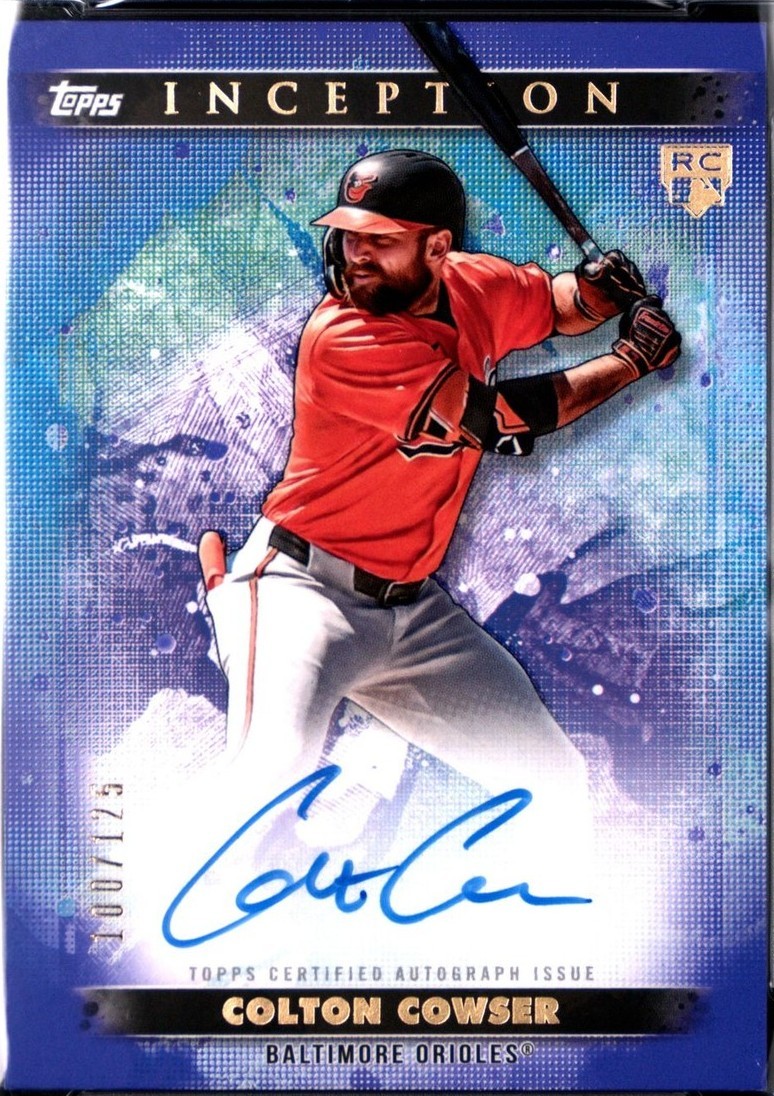 2024 Topps Inception - Base Rookie and Emerging Stars Autographs Colton ...