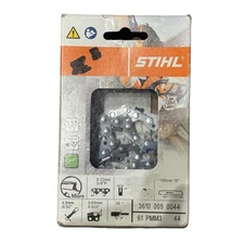 STIHL 61PMM3 Saw Chain 12” Bar - 3/8” Pitch - .043” Gauge - 44 Drive Links