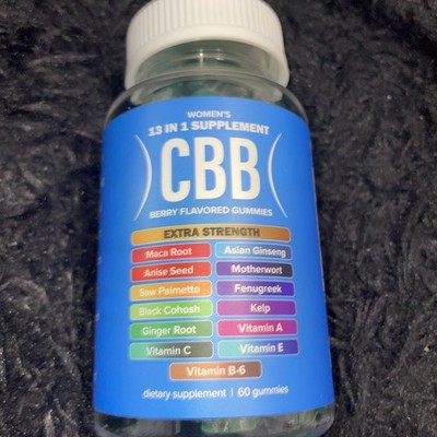 CBB Women's 13 in 1 Supplement Berry Flavored Gummies 60 Count