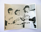 1950s NY GIANTS- BROOKLYN DODGERS BASEBALL ACTION PRESS PHOTOS – 4-PIECE LOT! — photo 6