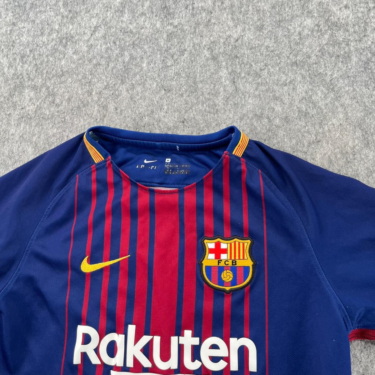 Nike Barcelona Jersey Home 2018 2019 Football Shirt Boys Size M | eBay