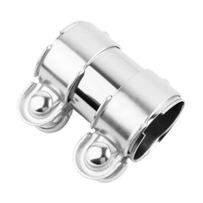 Exhaust Clampsstainless Steel Muffler Clamp For Tightly Connecting 2 Inch