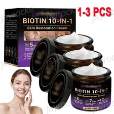 3x Biotin 10-in-1 Skin Restoration Cream, 2026 Professional Skin Treatment Cream