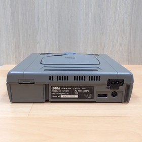 SEGA SATURN CONSOLE with 2 Light Virtua Gun controllers & 5 Games Japan Gray