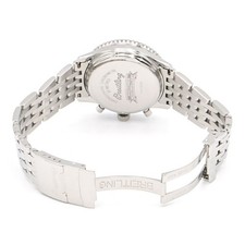 BREITLING WATCH MONTBRILLANT A414B08NP A41330 CHRONOGRAPH CALENDAR BLACK MEN'S 3