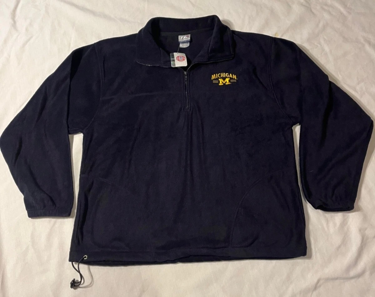 Veste Intégrale Michigan Wolverines – Adidas Climaproof – Homme Taille L – Lacrosse – Occasion