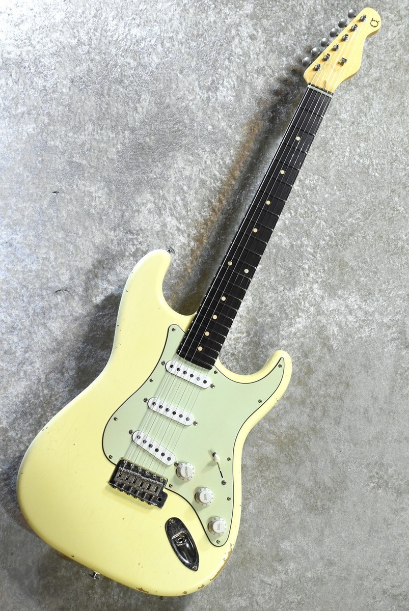 ギター Black Smoker TRAD MASTER SIGMA-SSS Black Smoker TRAD MASTER SERIES SIGMA-SSS -Vintage White- M