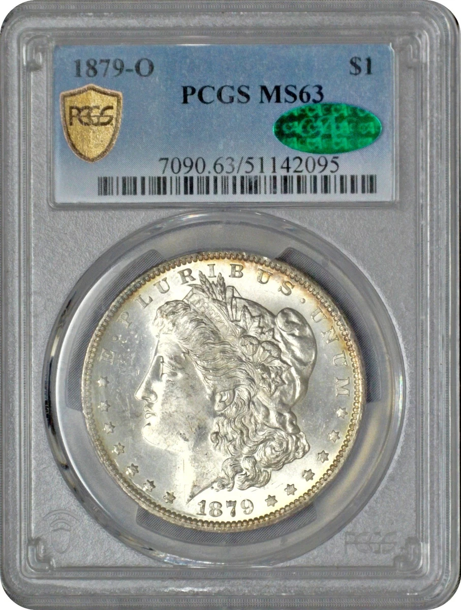 1879 Grade MS 63 Morgan US Dollars for sale | eBay