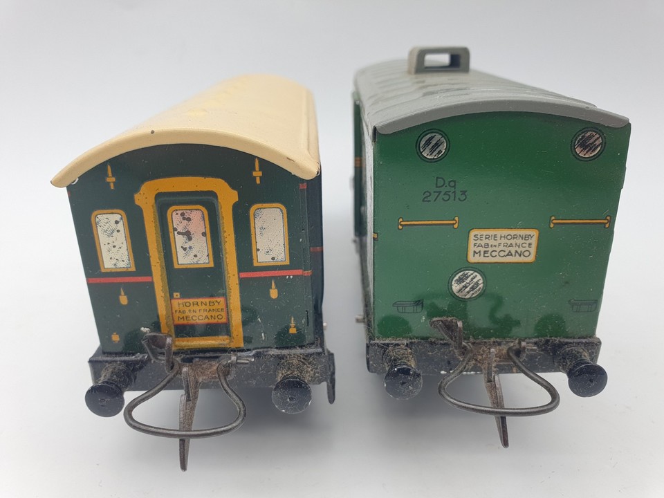 Coffret Train Électrique Hornby Meccano 20V - Locomotive Vapeur Vintage - Fonctionne