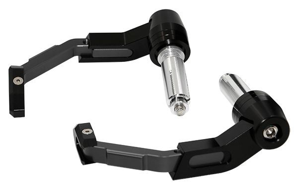 Kit protection levier CNC anthracite haut de gamme pour moto