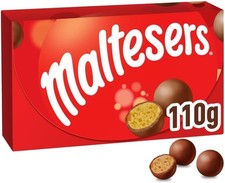 Maltesers Chocolate Gift Box, Milk Chocolate & Honeycomb, 110g, Ideal for Mother