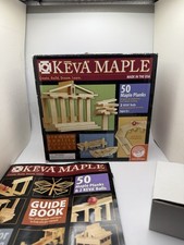 MindWare KEVA Maple 50 Piece Wood Plank Set C...