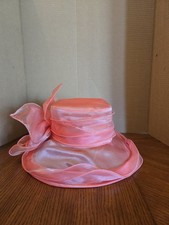 Ladies Tea Party/Church Hat-Peach