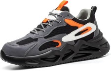 Steel Toe Cap Trainers Men Women Safety Trainers Lightweight Non-Slip Anti-Smas