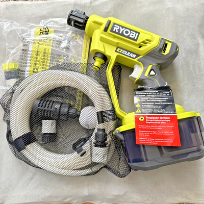 #ad Ryobi RY120350NVM 18V ONE Cordless EZ Clean Tool Only MISSING EXTENDER $55.00