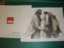 W. H. Ford MARLBORO Partners 8x10 Promotional Litho Print RJR Promo Wall Art (L3