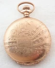 ANTIQUE 6s ELGIN 18 JEWEL GRADE 118 GOLD FILLED HUNTER POCKET WATCH PARTS