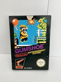 Vintage Gumshoe NES Black Box Complete In VGC
