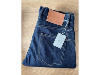3sixteen ST 100x Slim Tapered Raw Indigo Selvedge Jean Denim W31 Made in USA