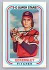 1976 KELLOGG'S #19 DENNIS ECKERSLEY CLEVELAND INDIANS ROOKIE