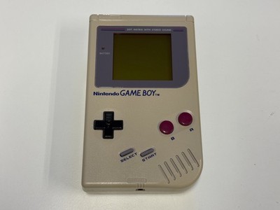 RESTORED Original Nintendo Game Boy GRAY DMG-01 **NEW SCREEN** - TESTED