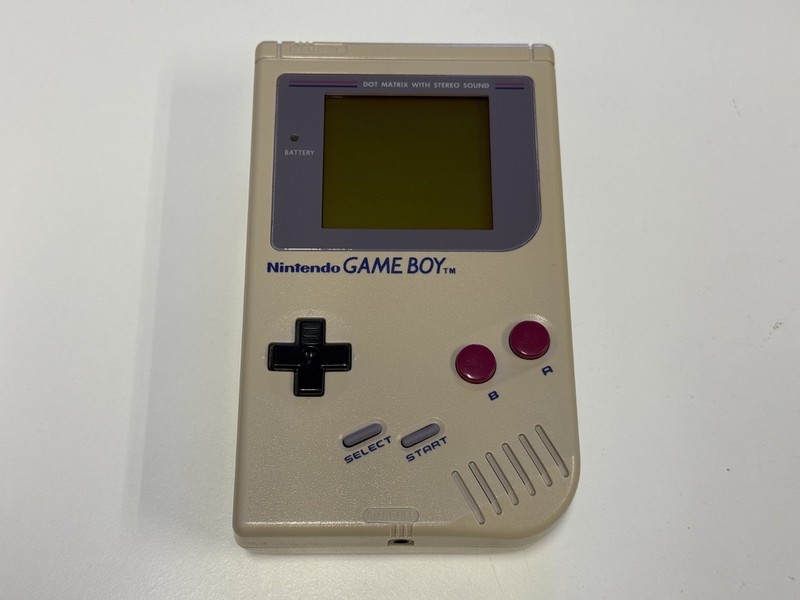 RESTORED Original Nintendo Game Boy GRAY DMG-01 **NEW SCREEN** - TESTED