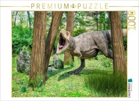Calvendo Puzzle Tyrannosaurus | 1000 Pieces, Finished Size 25.2 × 18.9 In (64 ×