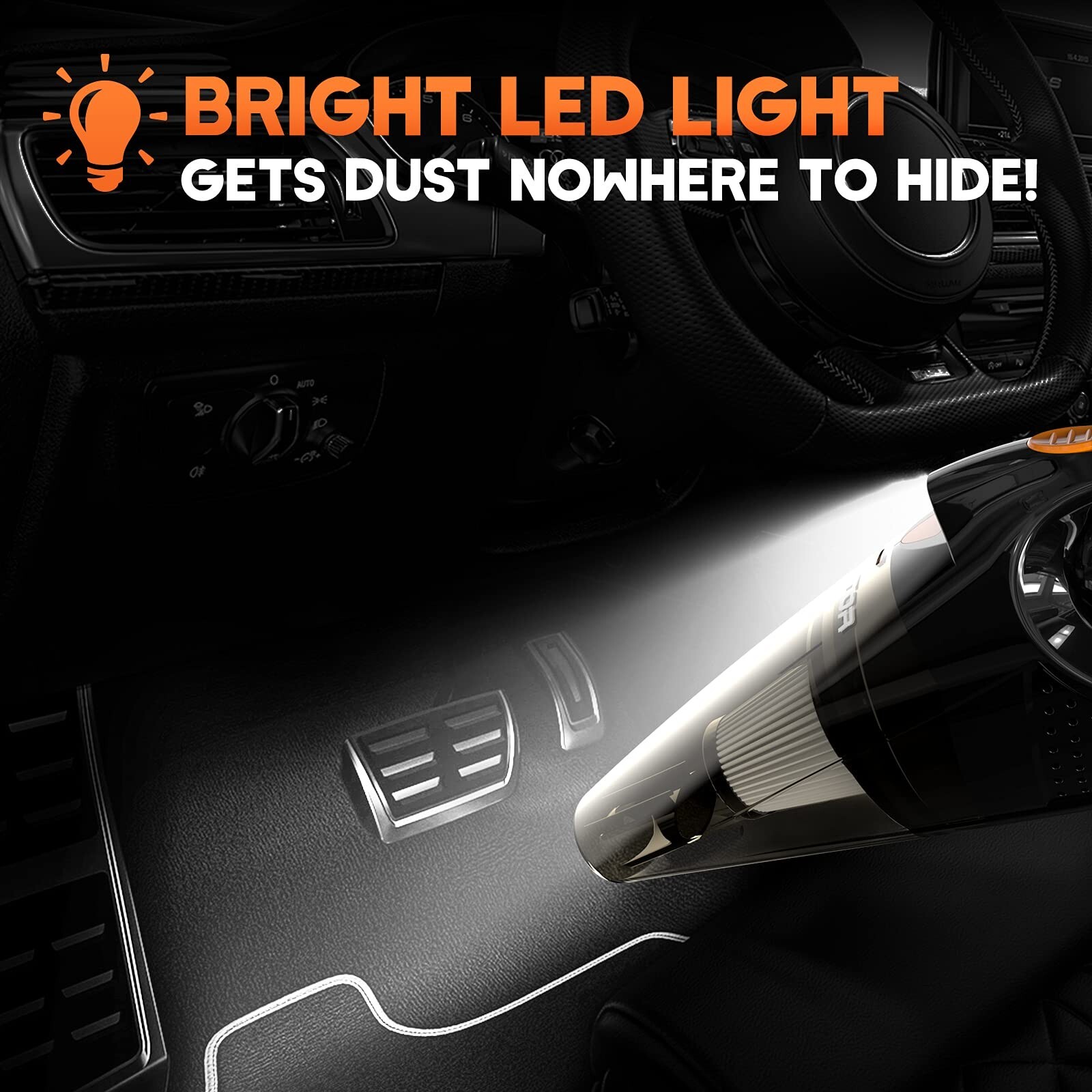 Vaccum Cleaner Small Broom Corded Vacum for Car Hand Vac Handvac Portable Tools