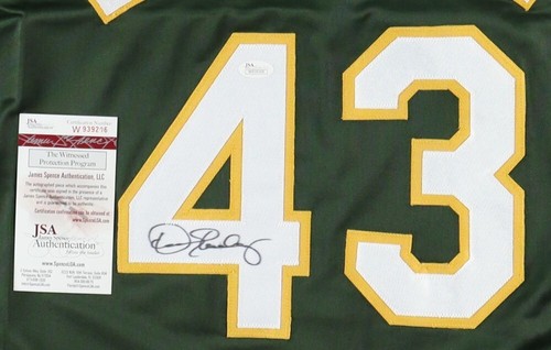 Dennis Eckersley Signed Oakland Athletics Jersey 1989 World Series Champ/JSA COA - Picture 2 of 6