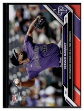 2024 Topps Now #421 Germán Márquez Red Parallel #d 5/10