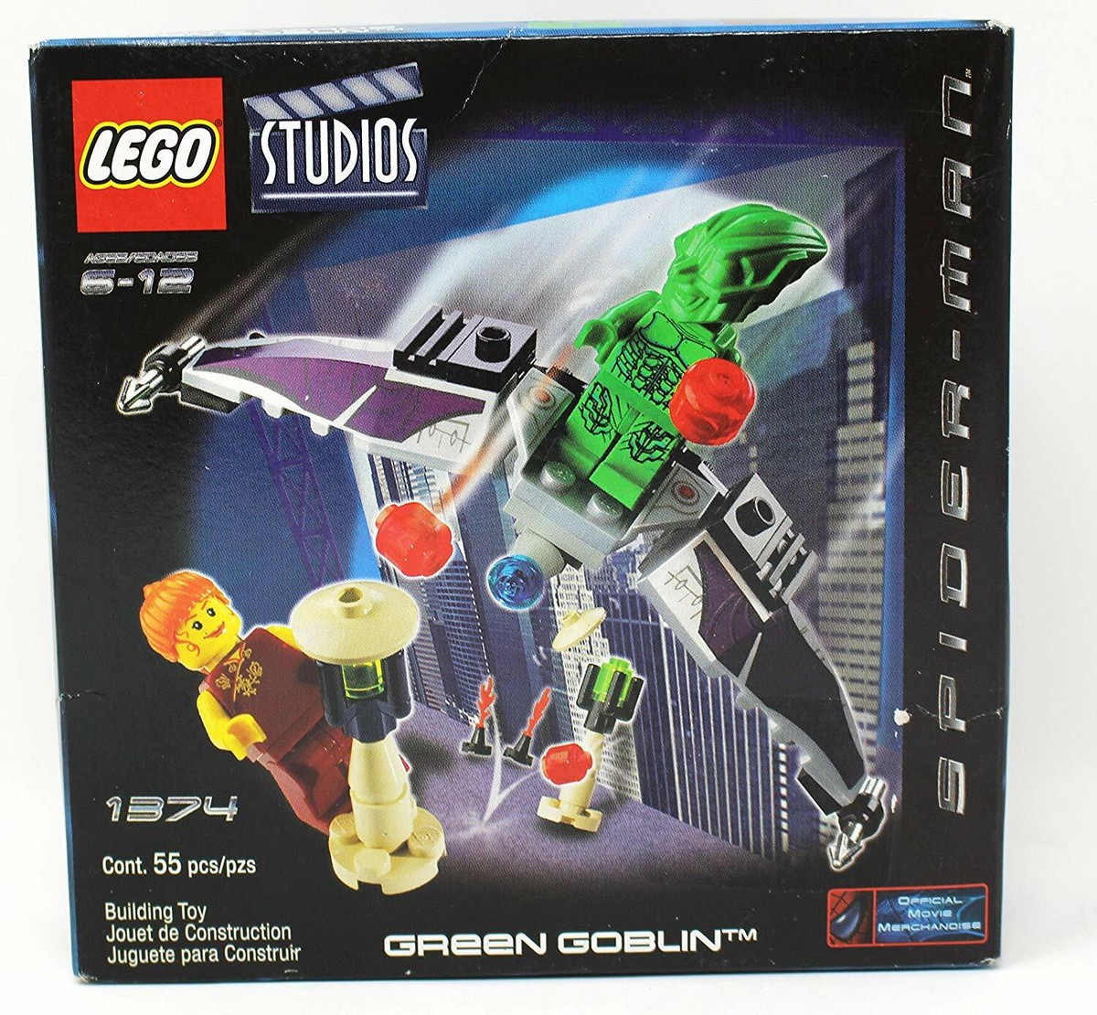 LEGO Studios Marvel Super Heroes Spider-Man 1374: Green Goblin