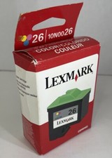 Genuine Lexmark 26 Color Ink i3 X74 X75 Z600 X1100 Z23 Z35 Brand New
