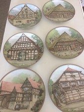 Vintage 1980s Lot Of 6 Königszelt Bayern Karl Bedal Collector Plates German