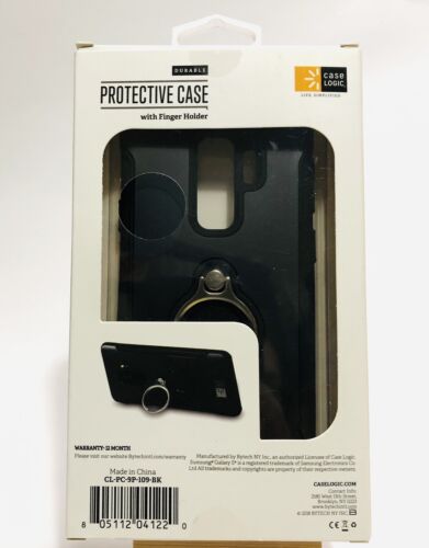 Case Logic Durable Protective Case Samsung Galaxy S 9 Plus W/ Finger Holder New - Picture 2 of 7